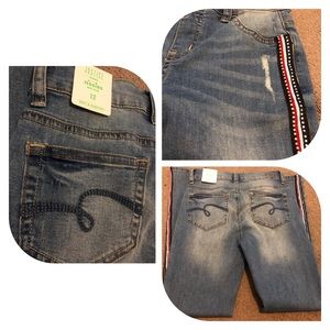 Justice Bottoms - NWT JUSTICE Blue Jean Jegging Mid Rise, sz 12 Justice Bottoms - NWT JUSTICE Blue Jean Jegging Mid Rise, sz 12